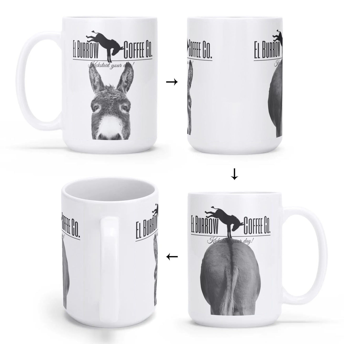 I See You Burro - Come & Go Ceramic Mug (15 oz)