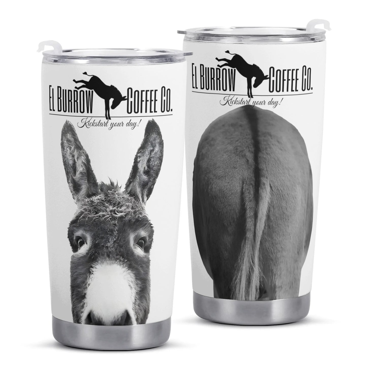 Travel Mug - I See You Burro Come & Go