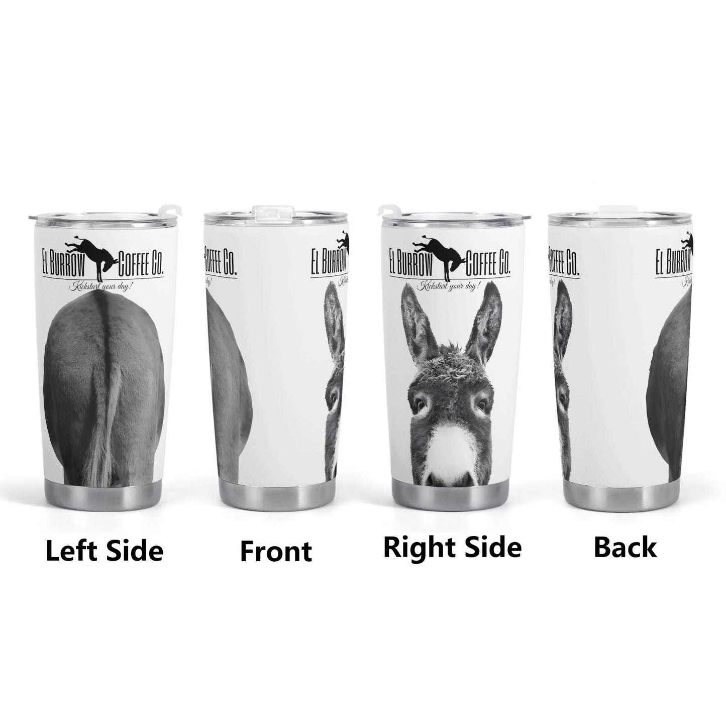 Travel Mug - I See You Burro Come & Go