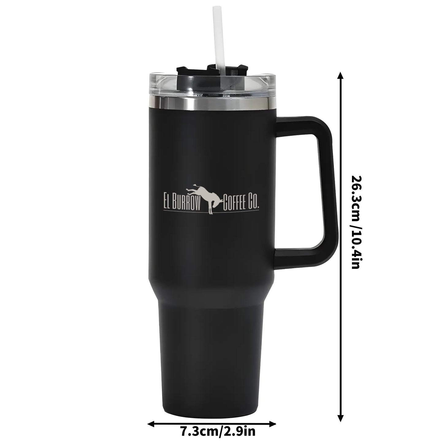 El Burrow - Engraved 40oz Stainless Steel Tumbler